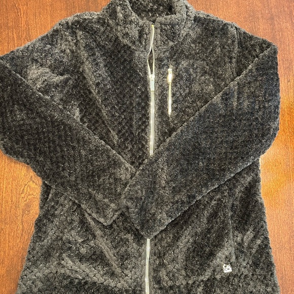 Calvin Klein Black Textured Jacket - Picture 1 of 7